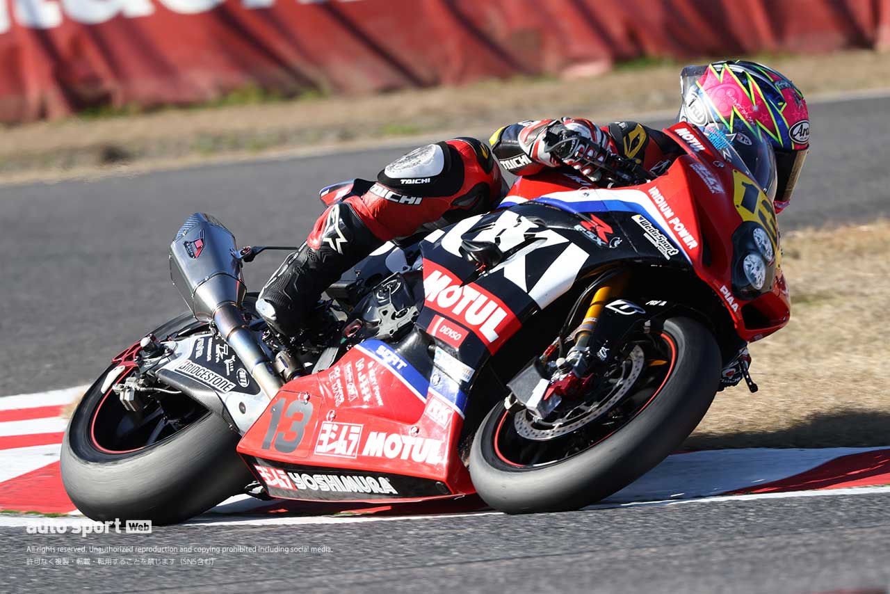 渥美心（ヨシムラSERT Motul）／2024全日本ロード第1戦鈴鹿2&4 JSB1000 鈴鹿主催事前テスト1日目