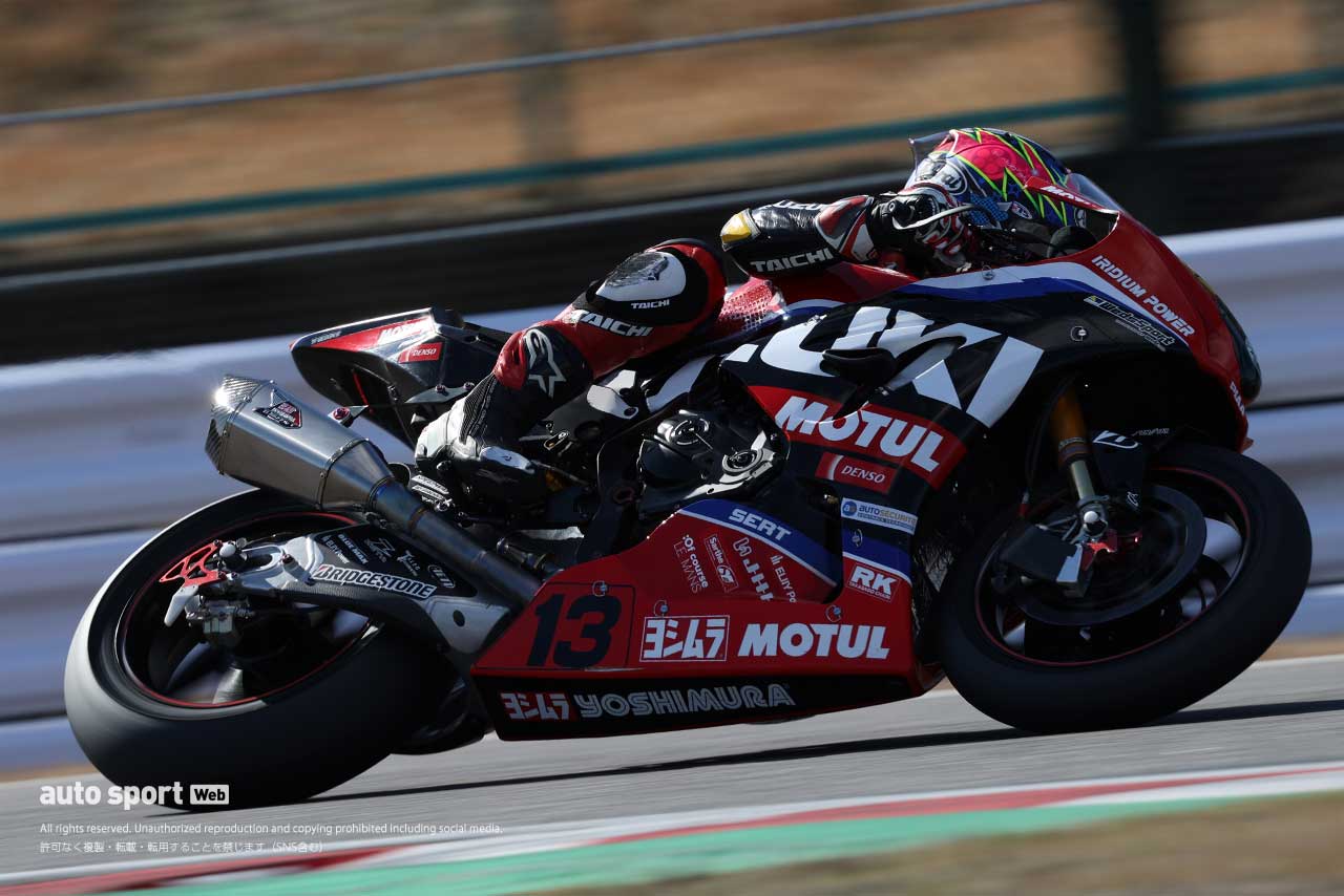 渥美心（ヨシムラSERT Motul）／2024全日本ロード第1戦鈴鹿2&4 JSB1000 鈴鹿主催事前テスト1日目