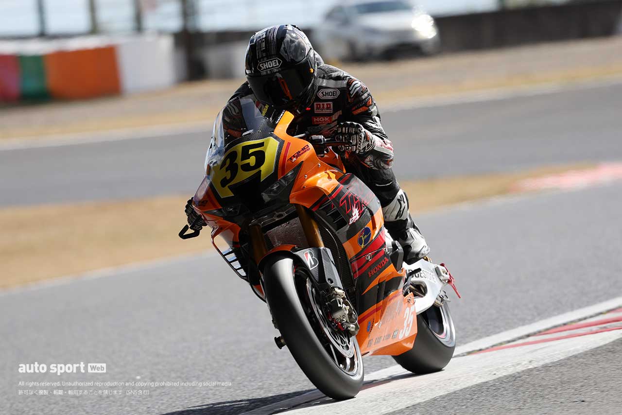 渡辺一樹（TOHO Racing）／2024全日本ロード第1戦鈴鹿2&4 JSB1000 鈴鹿主催事前テスト1日目
