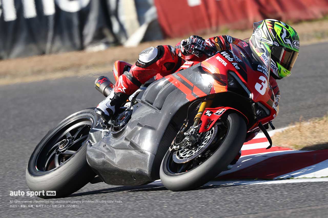 水野涼（DUCATI Team KAGAYAMA）／2024全日本ロード第1戦鈴鹿2&4 JSB1000 鈴鹿主催事前テスト1日目