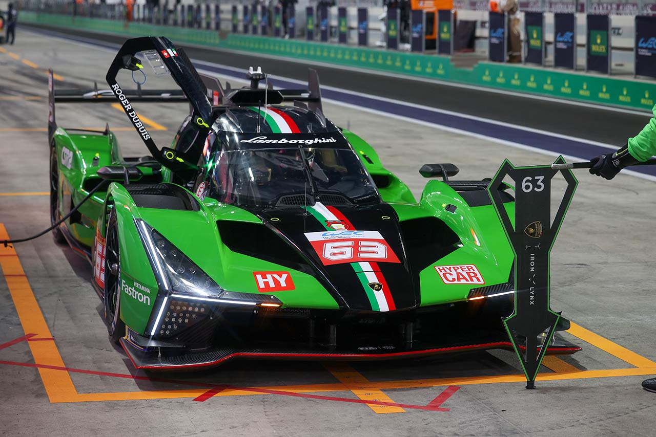 公式セッションデビューを飾ったランボルギーニSC63