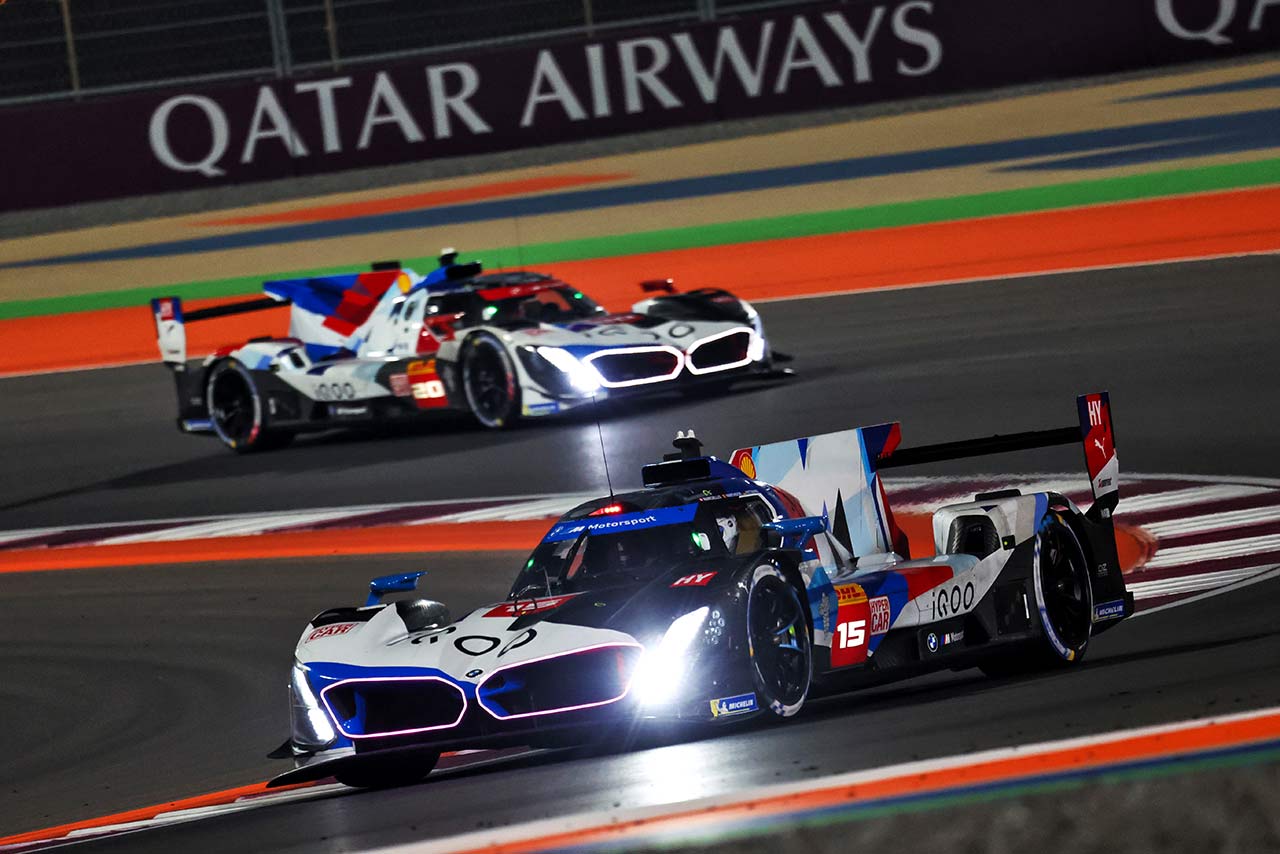 セッション2でWEC公式デビューを飾ったBMW Mハイブリッド V8