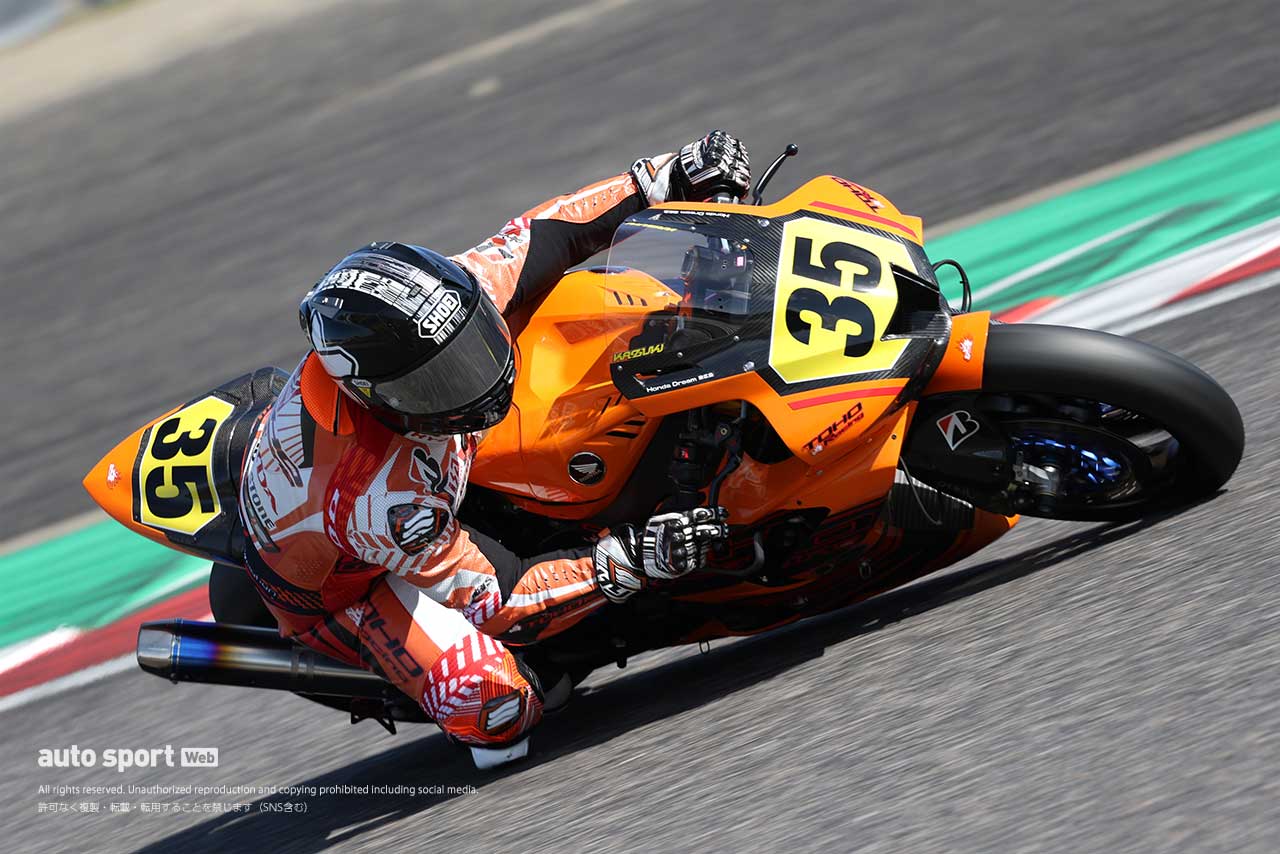 渡辺一樹（TOHO Racing）／2024全日本ロード第1戦鈴鹿2&4 JSB1000 鈴鹿主催事前テスト2日目