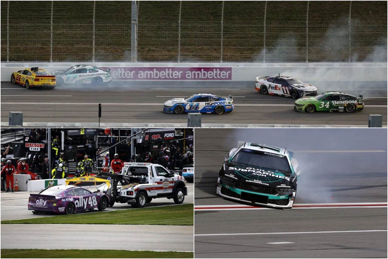 しかし前年度覇者も敢えなく撃沈。アレックス・ボウマン（ヘンドリック・モータースポーツ／シボレー・カマロ）らも姿を消してしまう