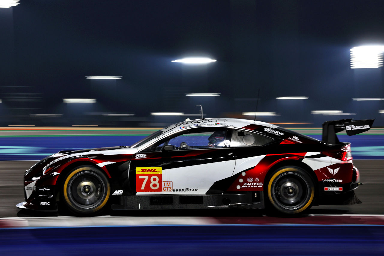 レクサスRC F GT3（アコーディスASPチーム）　2024WECプロローグ