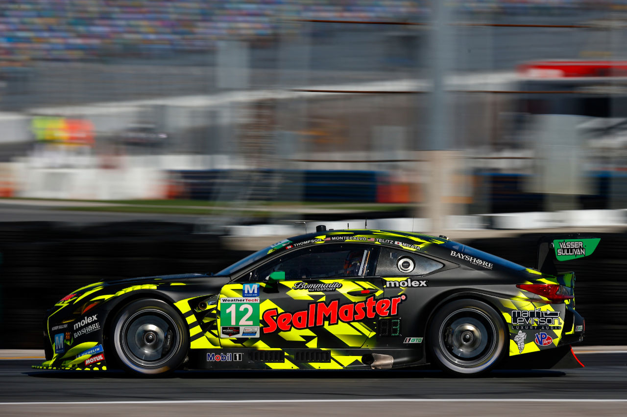 レクサスRC F GT3（バッサー・サリバン）　2024年IMSA公式テスト“ロア”