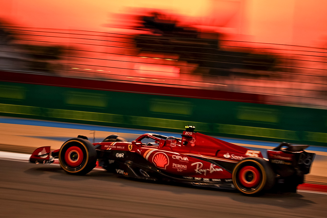 2024年F1バーレーンテスト　カルロス・サインツ（フェラーリ）