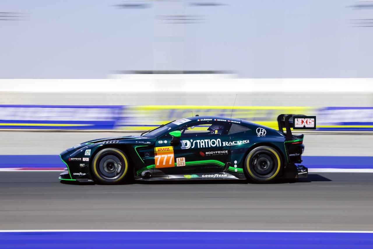 Dステーション・レーシングの777号車アストンマーティン・バンテージGT3　2024WECプロローグ