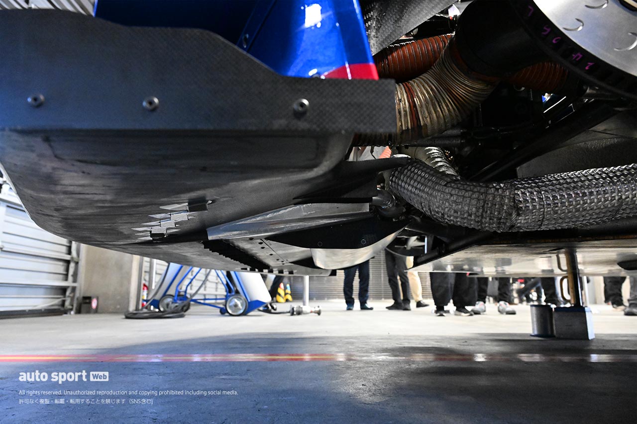 SUBARU BRZ R&D SPORTのフロントアンダー
