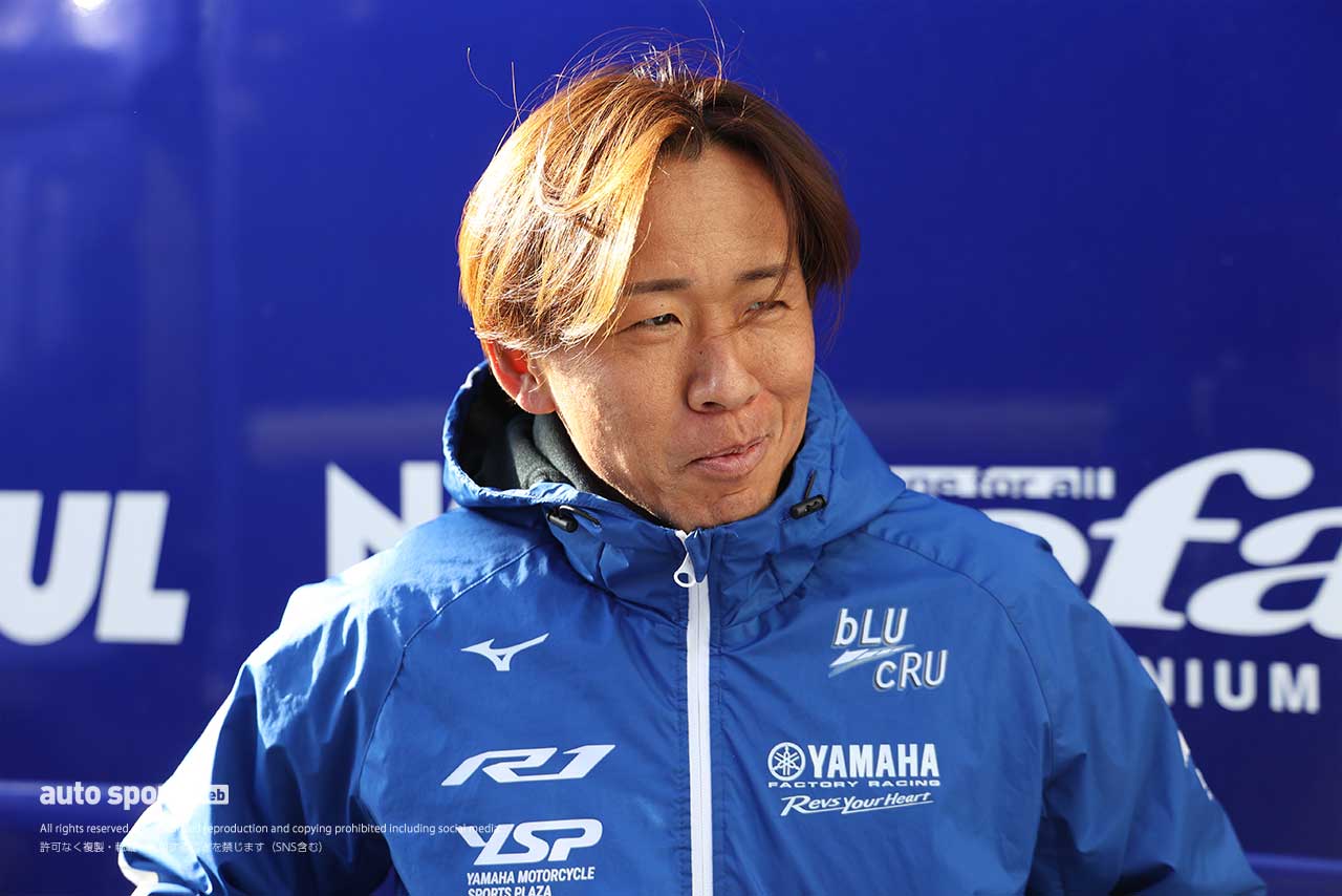 中須賀克行（YAMAHA FACTORY RACING TEAM）／2024全日本ロード第1戦鈴鹿2&4 JSB1000 鈴鹿主催事前テスト