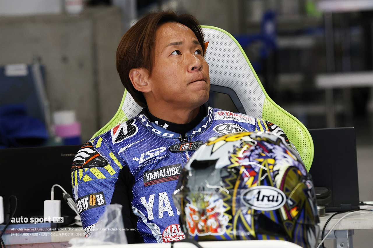 中須賀克行（YAMAHA FACTORY RACING TEAM）／2024全日本ロード第1戦鈴鹿2&4 JSB1000 鈴鹿主催事前テスト