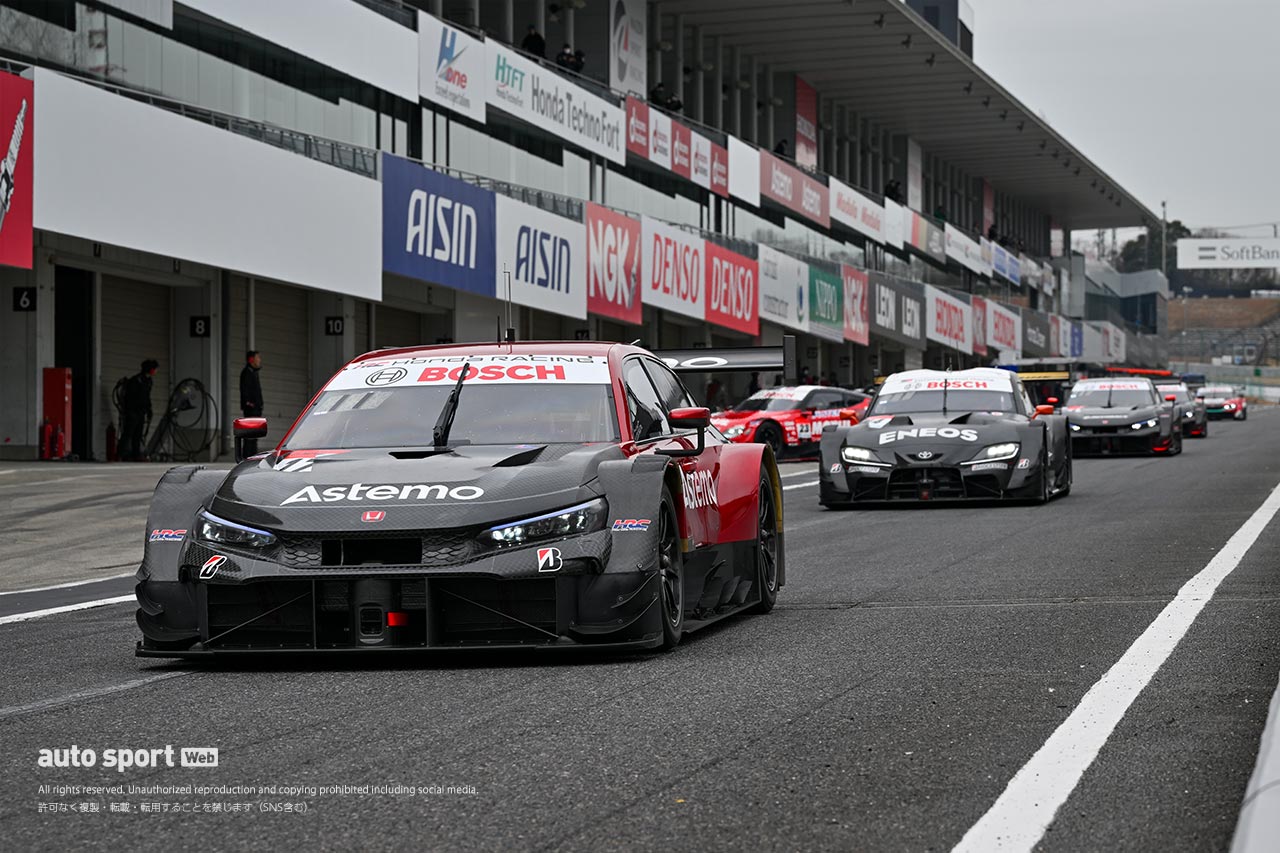 【タイム結果】スーパーGT 鈴鹿メーカーテスト　2月29日セッション1／2