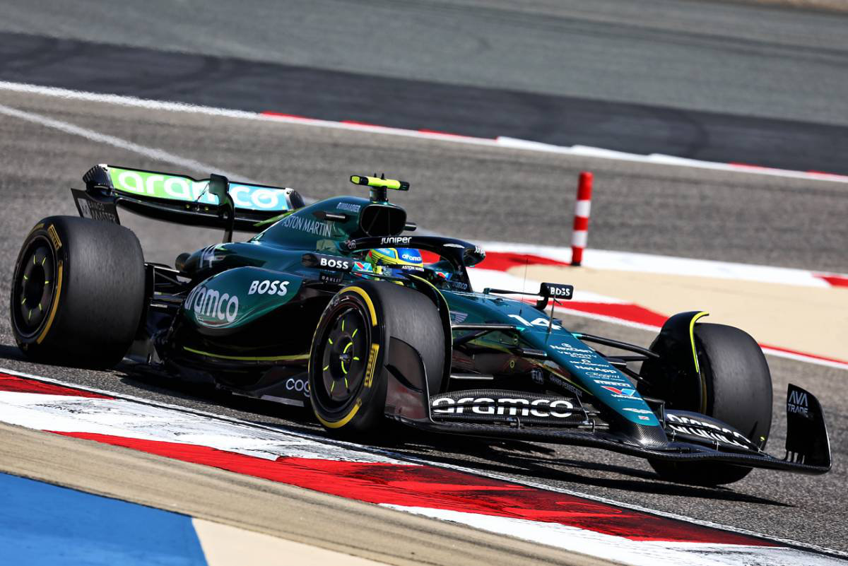 2024年F1プレシーズンテスト　フェルナンド・アロンソ（アストンマーティン）