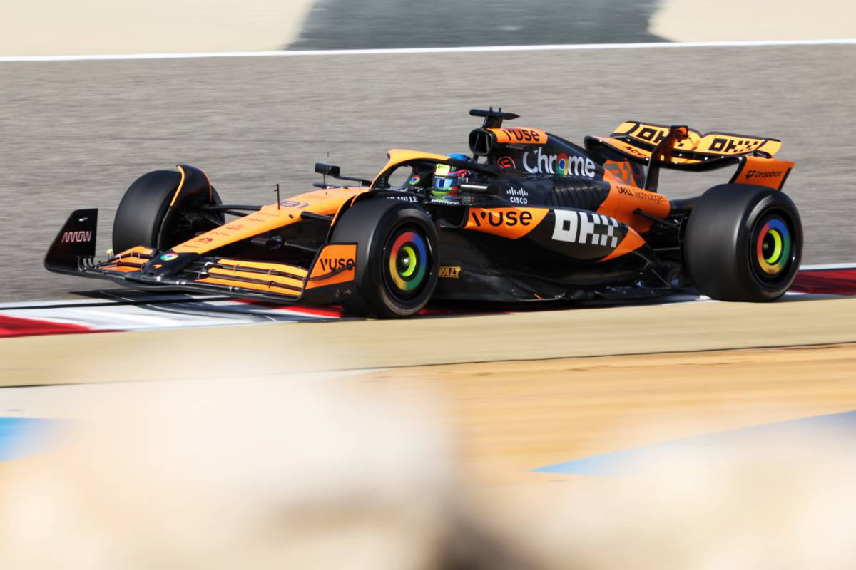 2024年F1プレシーズンテスト　オスカー・ピアストリ（マクラーレン）