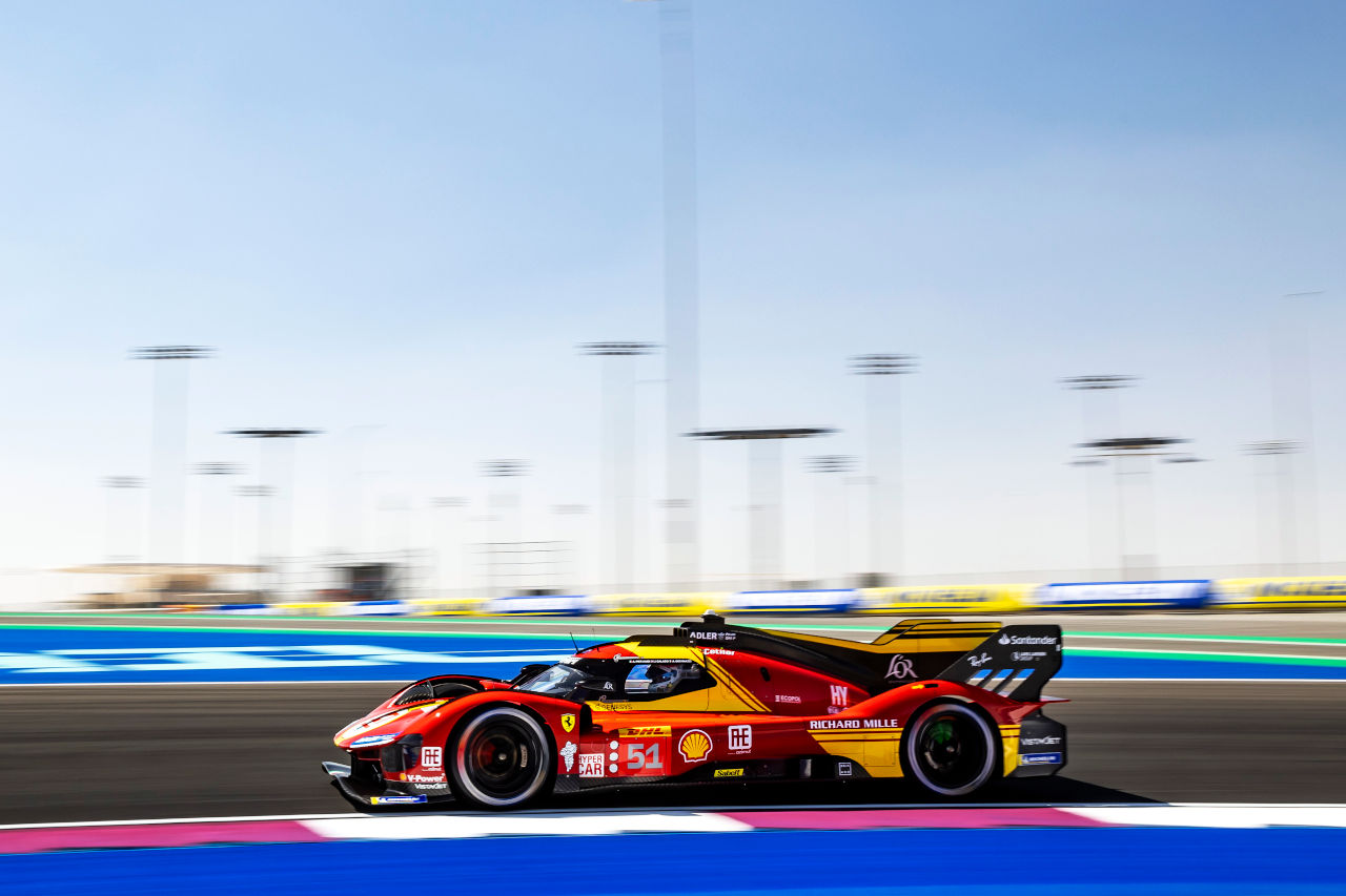 ポルシェ勢がFP1でワン・スリー、フェラーリ2番手。LMGT3は佐藤万璃音組マクラーレンが最速【WEC開幕戦カタール】