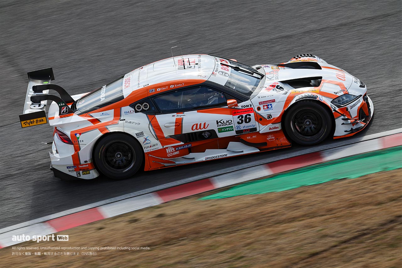 15台が参加したGT500鈴鹿テストは2日目。ENEOS X PRIME GR Supraがトップタイムを記録
