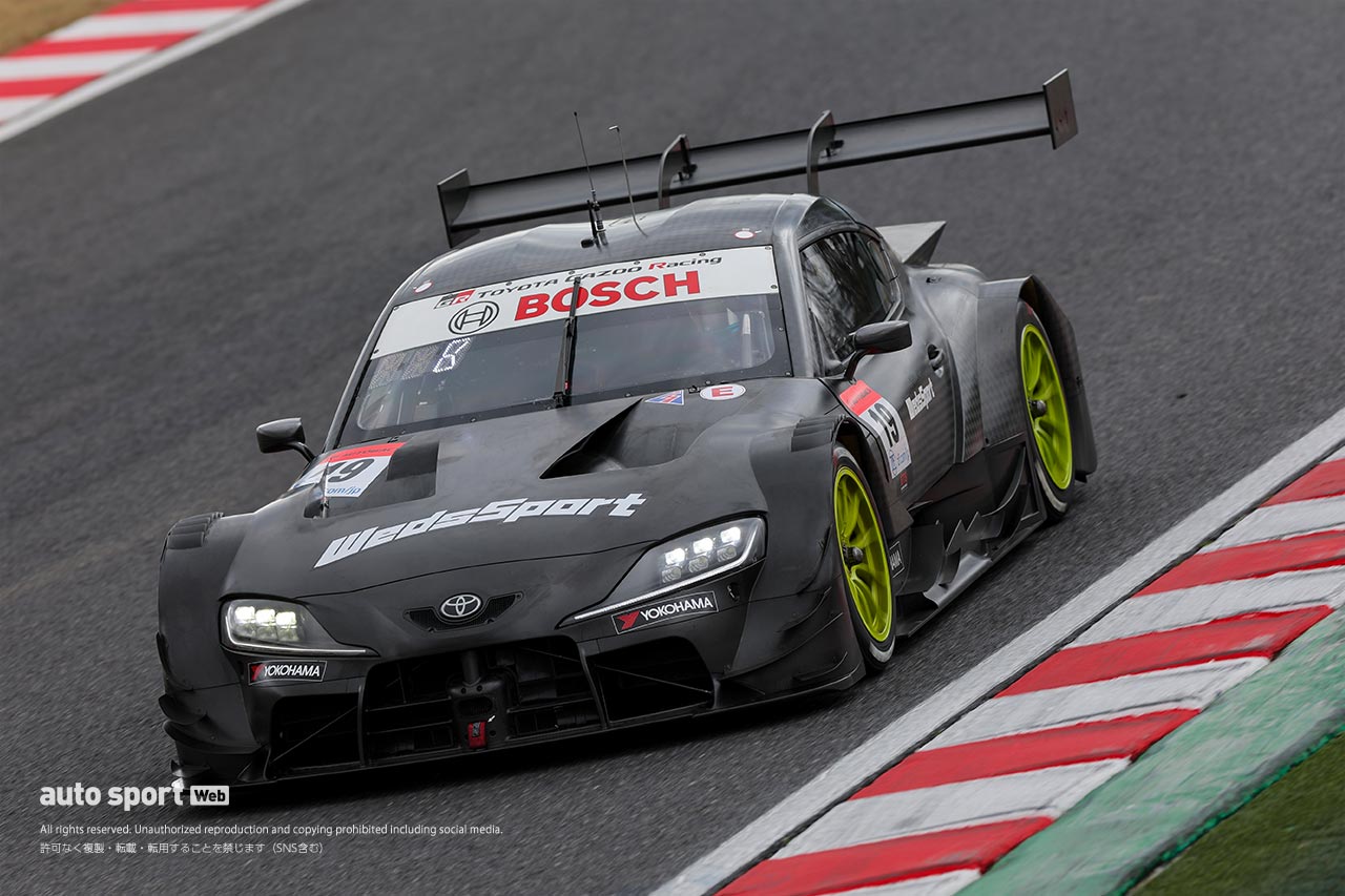 15台が参加したGT500鈴鹿テストは2日目。ENEOS X PRIME GR Supraがトップタイムを記録