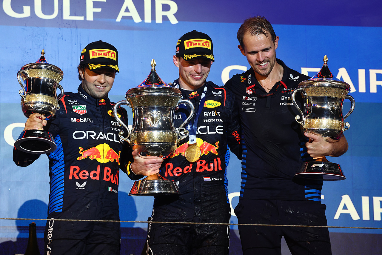 2024年F1第1戦バーレーンGP　表彰式