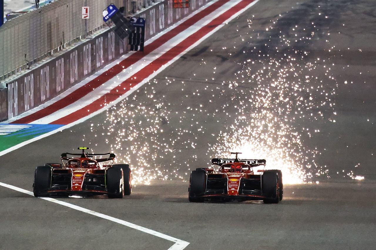 シャルル・ルクレールとカルロス・サインツ（フェラーリ）