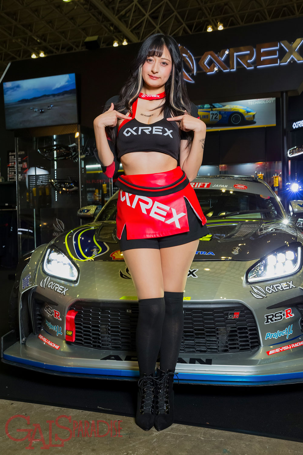 白藤めあり アルファレックス 2024年/オートサロンの写真①