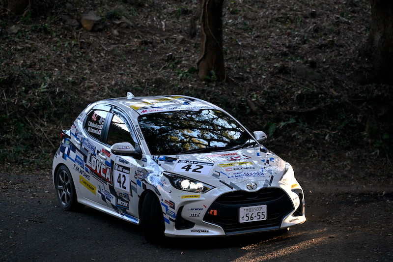 勝田範彦駆るトヨタGRヤリス・ラリー2、全日本ラリー選手権で国内デビューウイン【第1戦Rally三河湾】