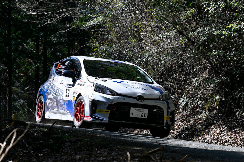 勝田範彦駆るトヨタGRヤリス・ラリー2、全日本ラリー選手権で国内デビューウイン【第1戦Rally三河湾】