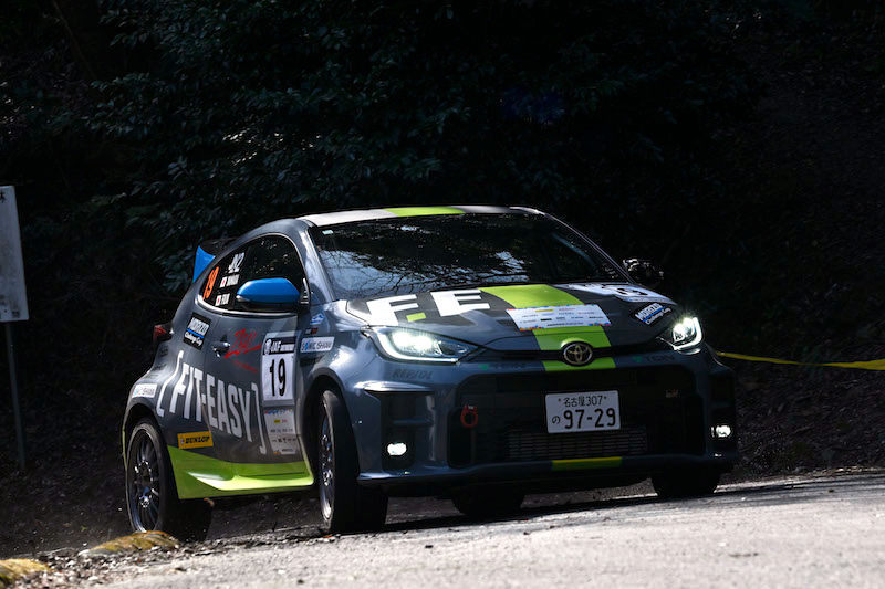 勝田範彦駆るトヨタGRヤリス・ラリー2、全日本ラリー選手権で国内デビューウイン【第1戦Rally三河湾】