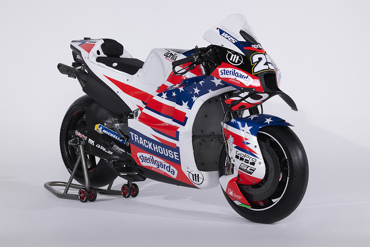 ラウル・フェルナンデス（トラックハウス・レーシング）が2024年に使用するアプリリアRS-GP