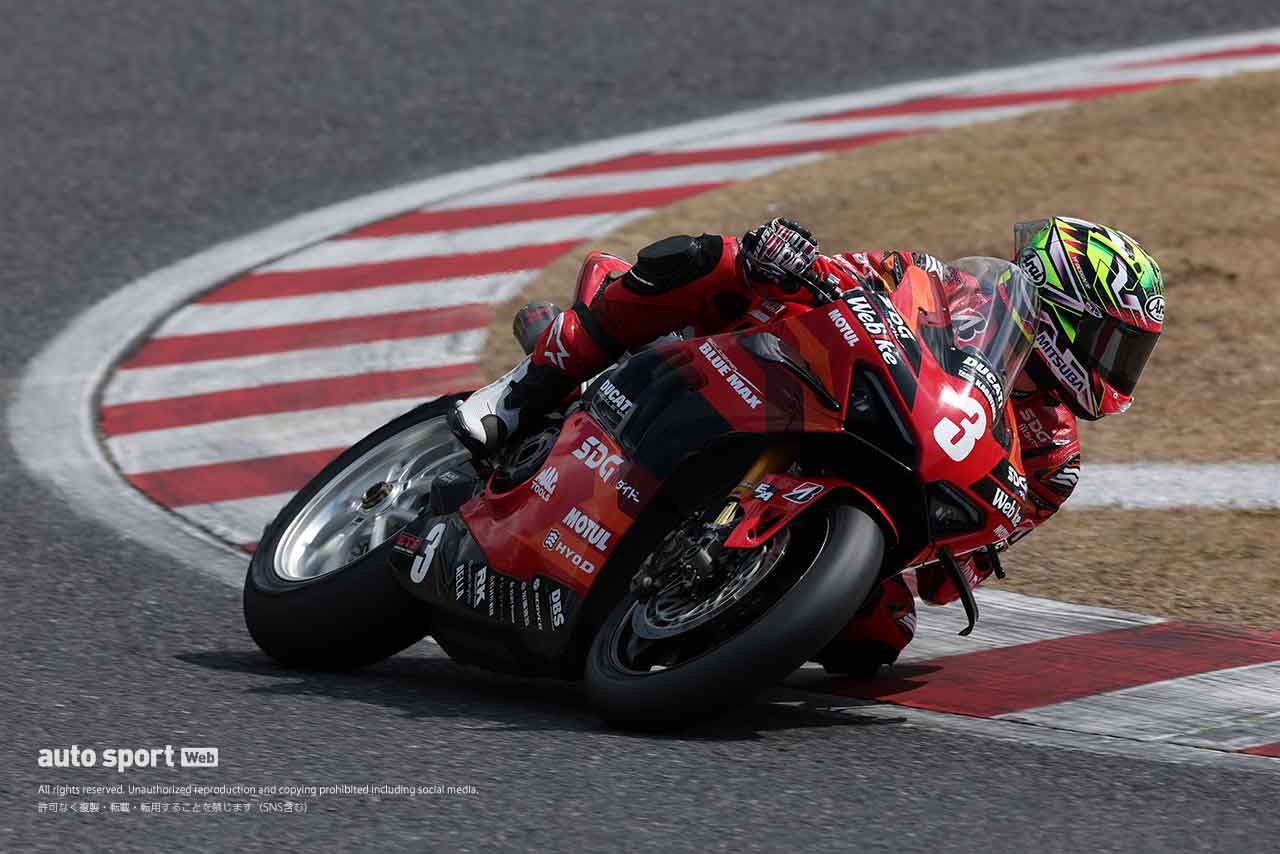 長島哲太がダンロップタイヤで首位、2番手がドゥカティ水野。予選は見所多数／2024全日本ロード第1戦鈴鹿2&4 ART走行
