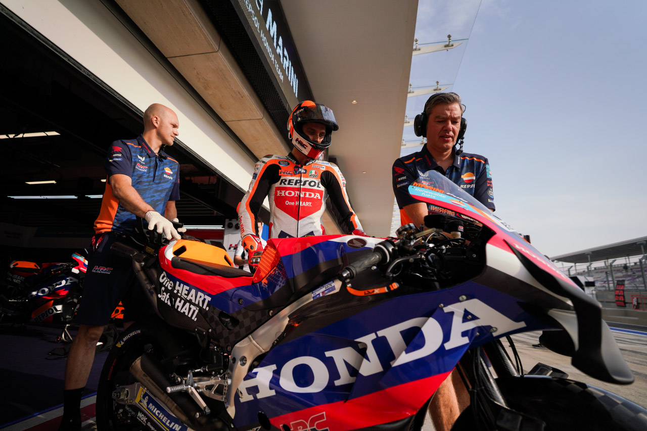 ルカ・マリーニ（レプソル・ホンダ・チーム）／2024MotoGP第1戦カタールGP
