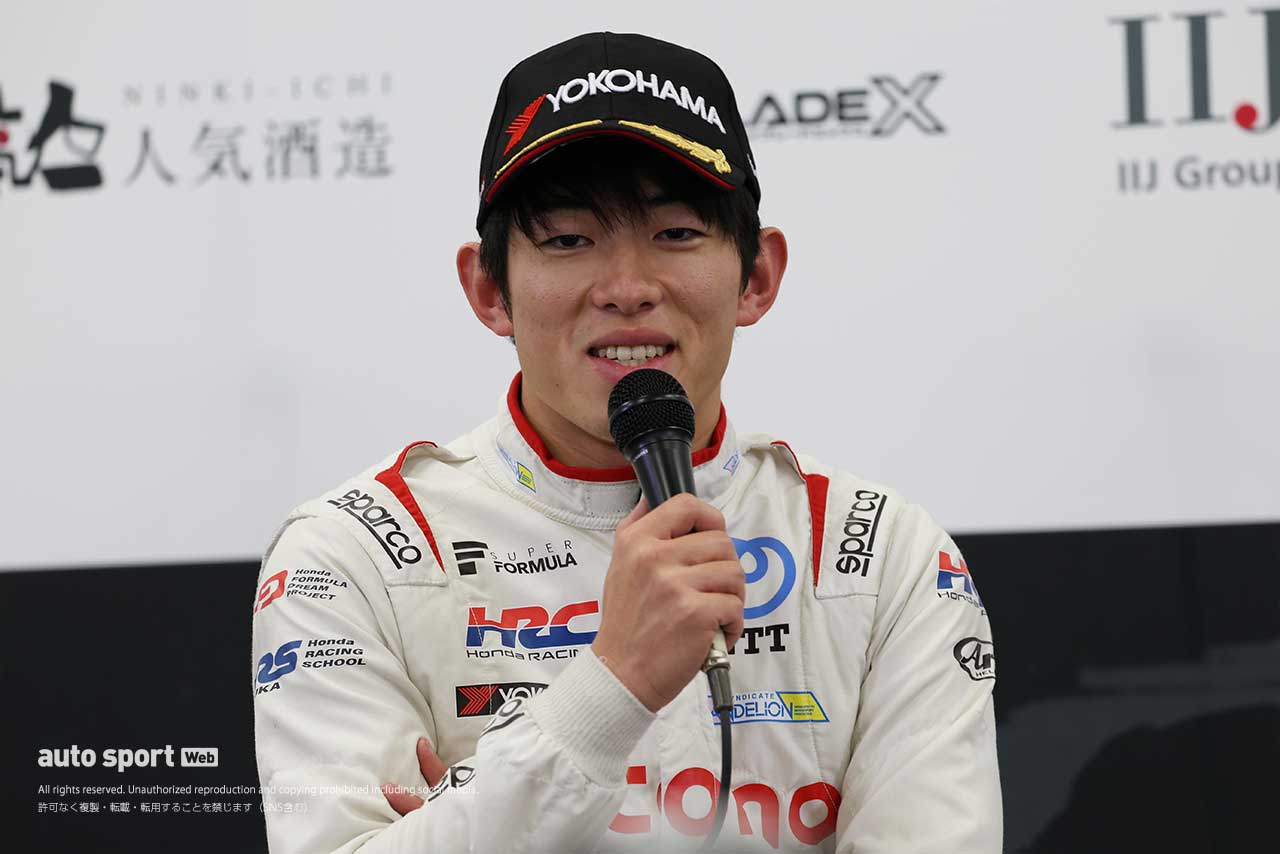 2024スーパーフォーミュラ第1戦鈴鹿 予選トップ3会見