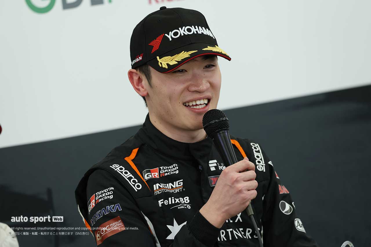 2024スーパーフォーミュラ第1戦鈴鹿 予選トップ3会見