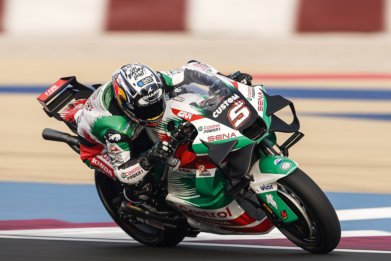 ホンダ：ルカ・マリーニは総合17番手「ギャップはテスト時よりも小さく感じられた」／第1戦カタールGP初日