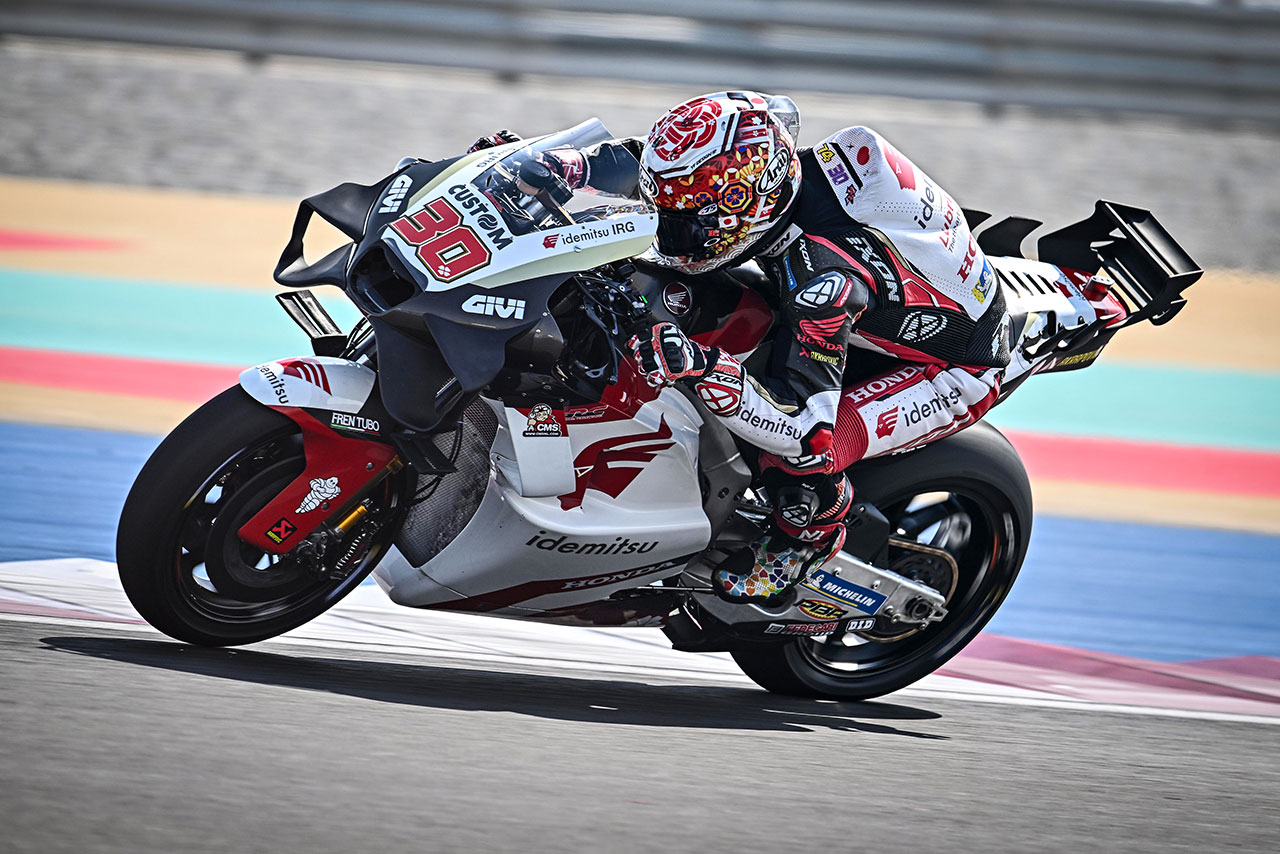 中上貴晶「前後にソフトタイヤを選択もチャタリングに苦戦。原因追及し決勝に挑む」／第1戦カタールGP スプリント