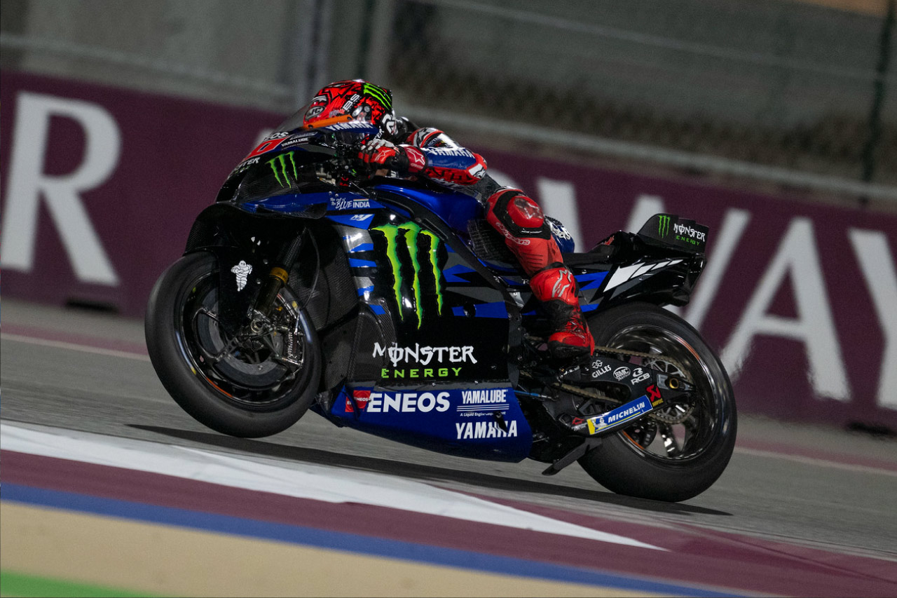 ファビオ・クアルタラロ（モンスターエナジー・ヤマハMotoGPチーム）／2024MotoGP第1戦カタールGP