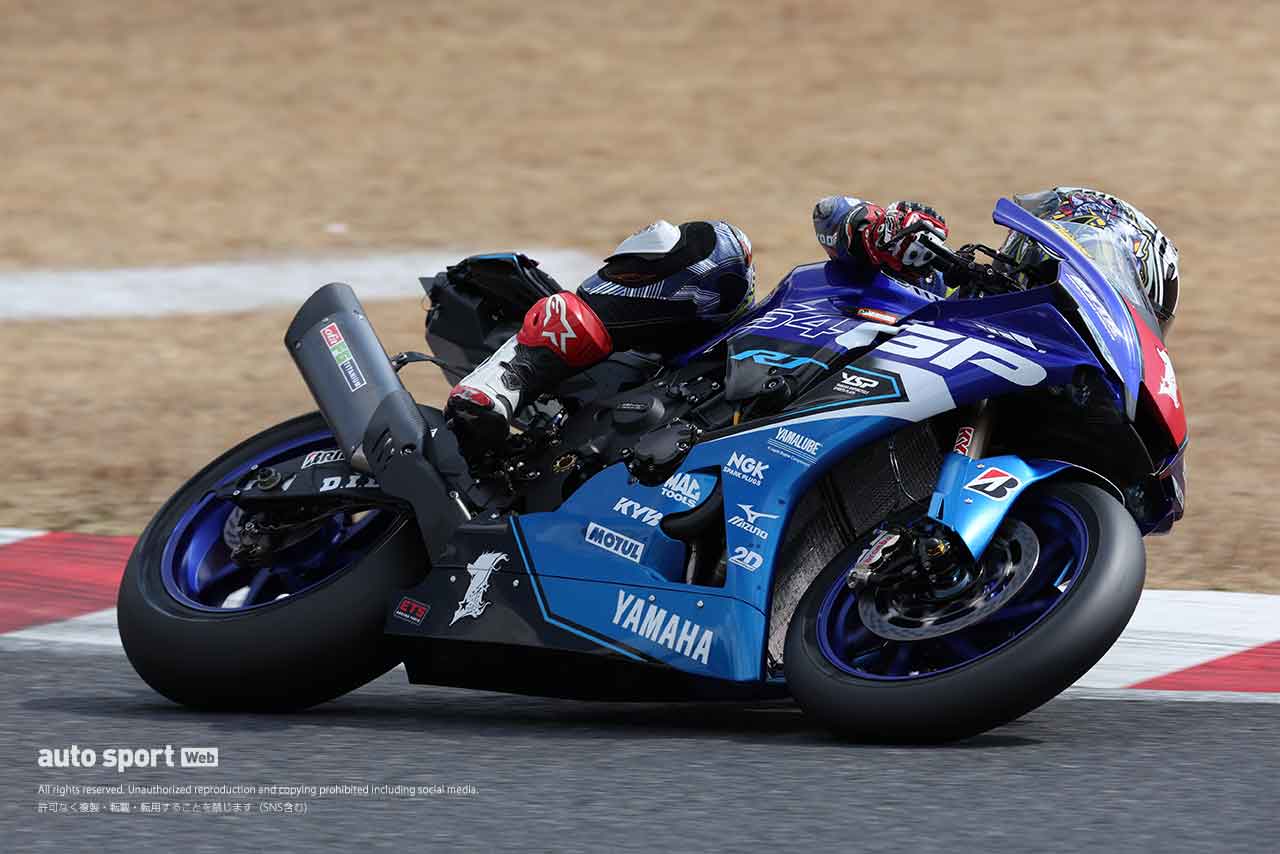 中須賀克行（YAMAHA FACTORY RACING TEAM）／2024全日本ロード第1戦鈴鹿2&4 JSB1000 決勝