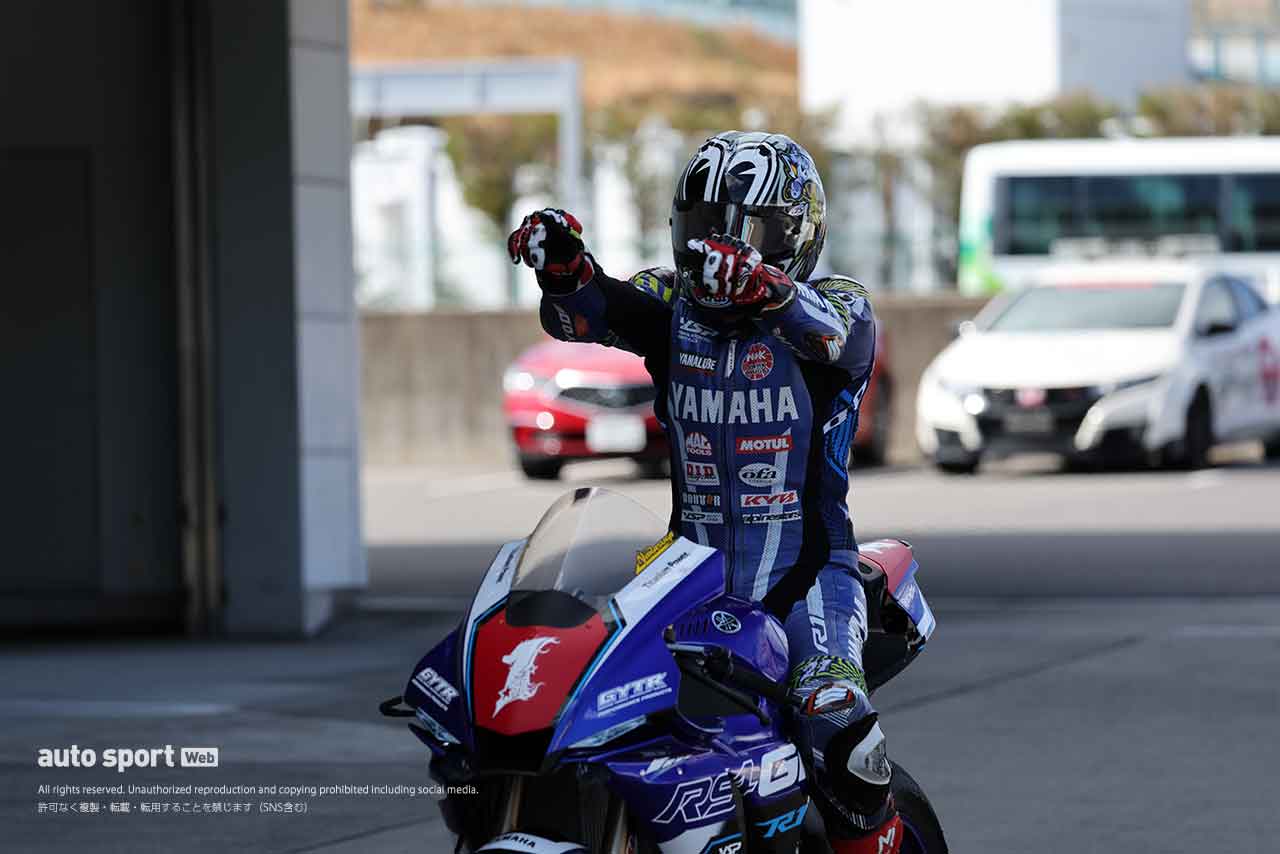 中須賀克行（YAMAHA FACTORY RACING TEAM）／2024全日本ロード第1戦鈴鹿2&4 JSB1000 決勝