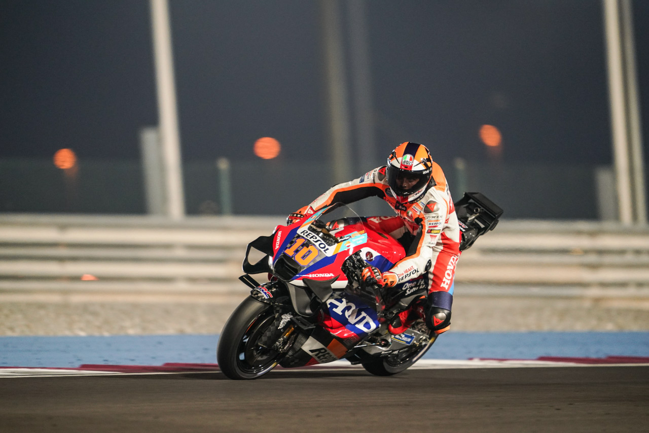 ルカ・マリーニ（レプソル・ホンダ・チーム）／2024MotoGP第1戦カタールGP
