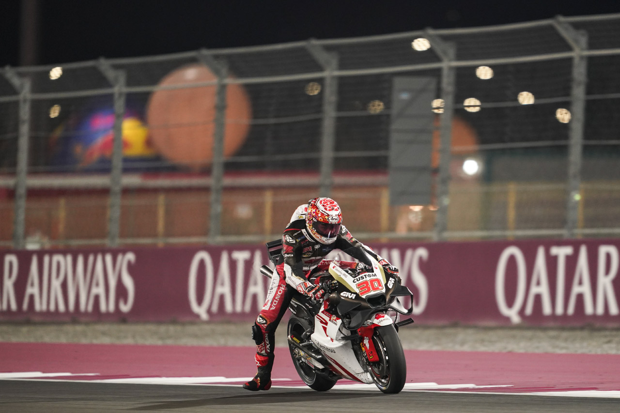 中上貴晶（ホンダ・イデミツLCR）／2024MotoGP第1戦カタールGP