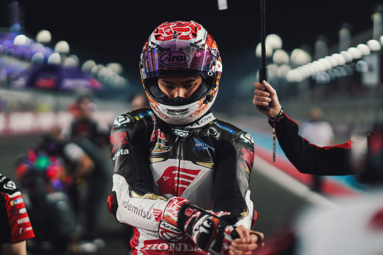中上貴晶（ホンダ・イデミツLCR）／2024MotoGP第1戦カタールGP