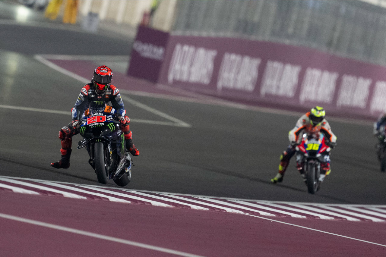 ファビオ・クアルタラロ（モンスターエナジー・ヤマハMotoGPチーム）／2024MotoGP第1戦カタールGP