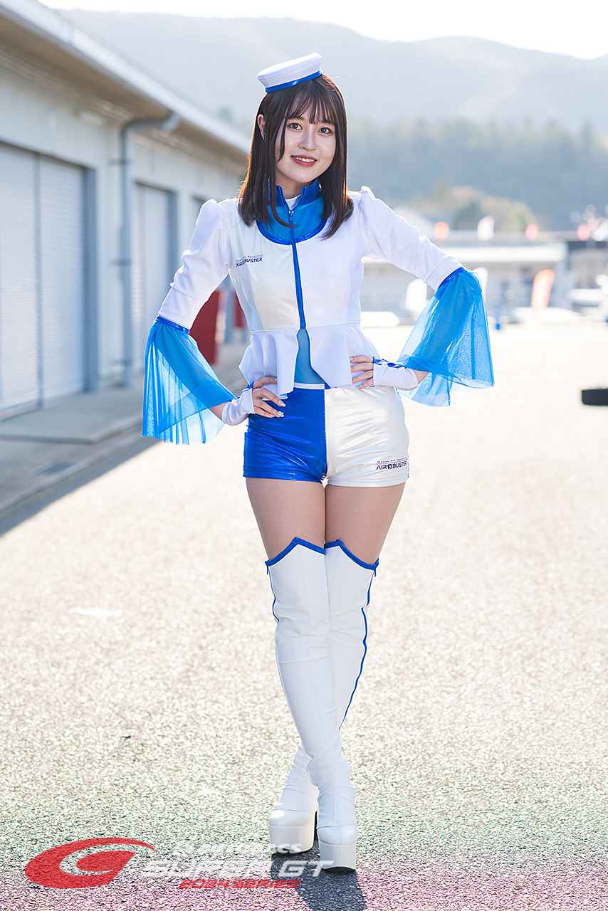 清川夏帆 チームマッハ 2024 エアバスター アンバサダー 2024年/スーパーGTの写真①