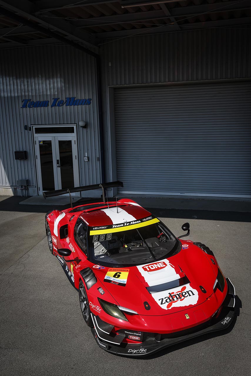 Team LeMansのフェラーリ296 GT3はレッド！『挑戦と勝利』をミッションに表彰台の頂点目指す