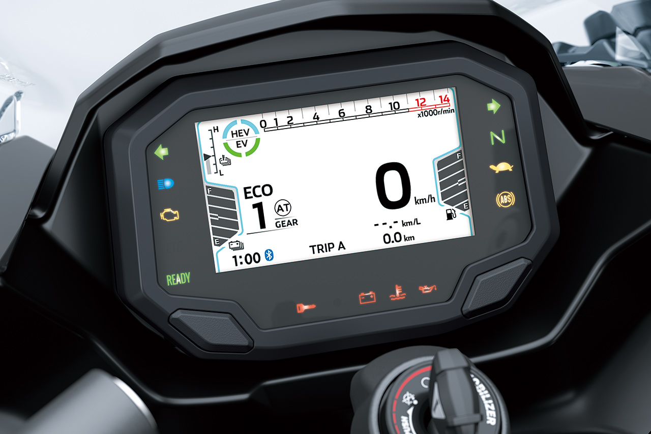 カワサキ、世界初ストロングハイブリッドモータサイクル『Ninja 7 Hybrid』を6月15日から発売