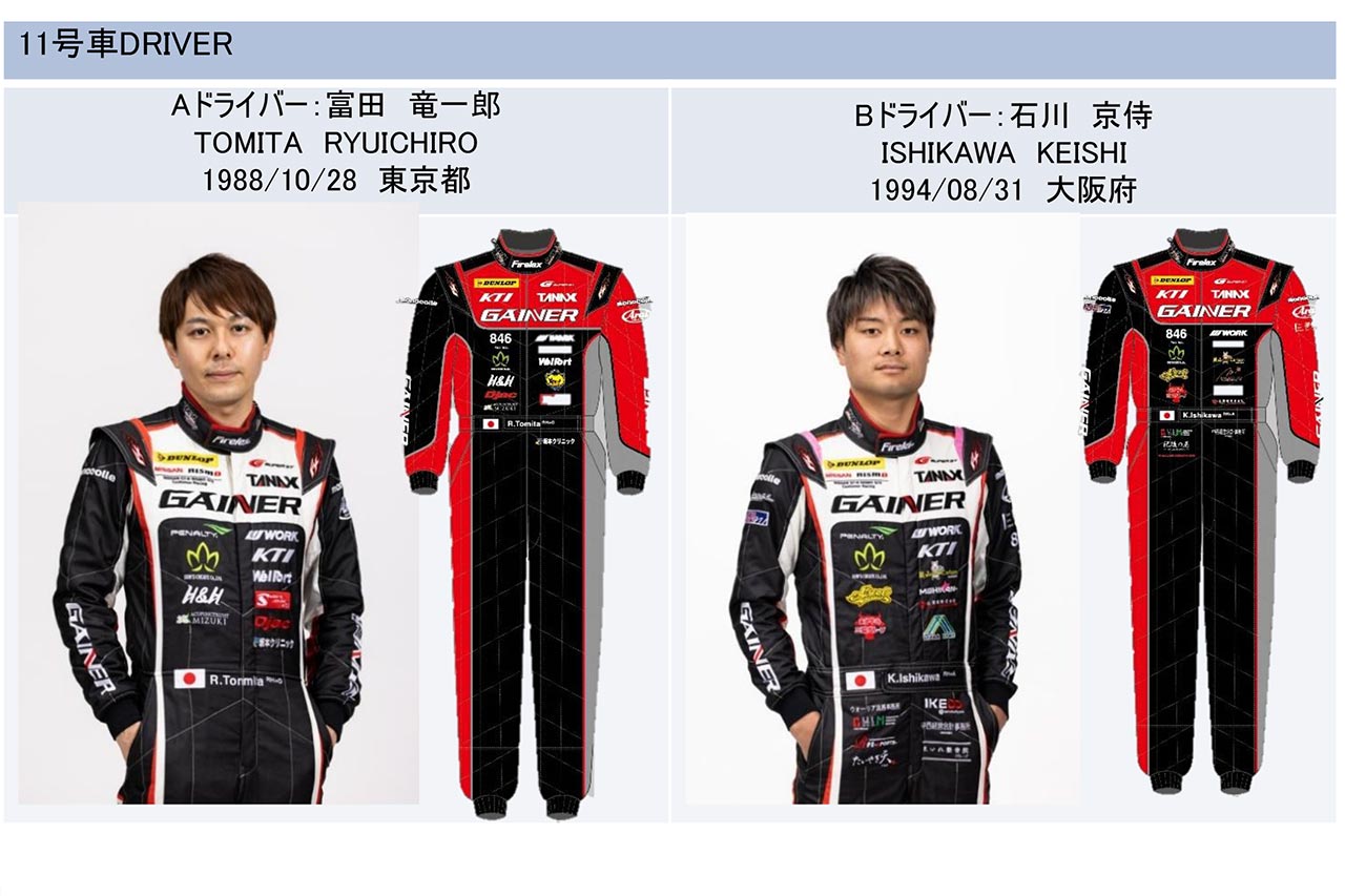 GAINERが2024年スーパーGT参戦体制を発表。GT300規定フェアレディZのイラストも公開