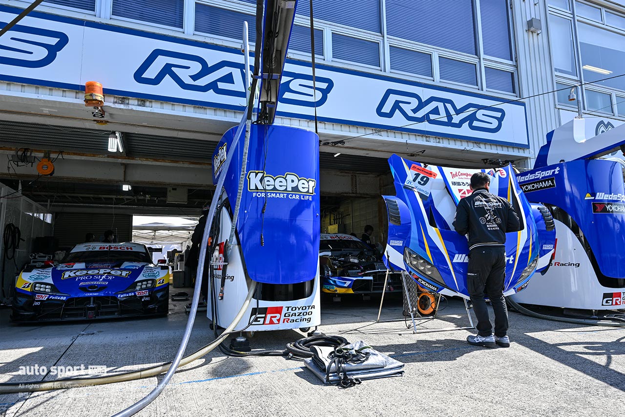 【随時更新】2024スーパーGT岡山公式テスト　3月15日　搬入日の様子