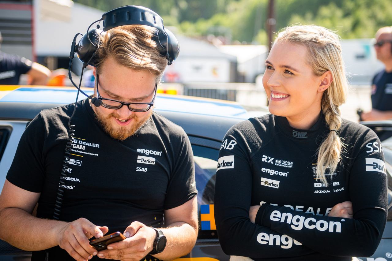 WorldRX参戦のCEディーラーチーム・バイ・ボルボ、グロンホルム＆クララのペア継続を発表