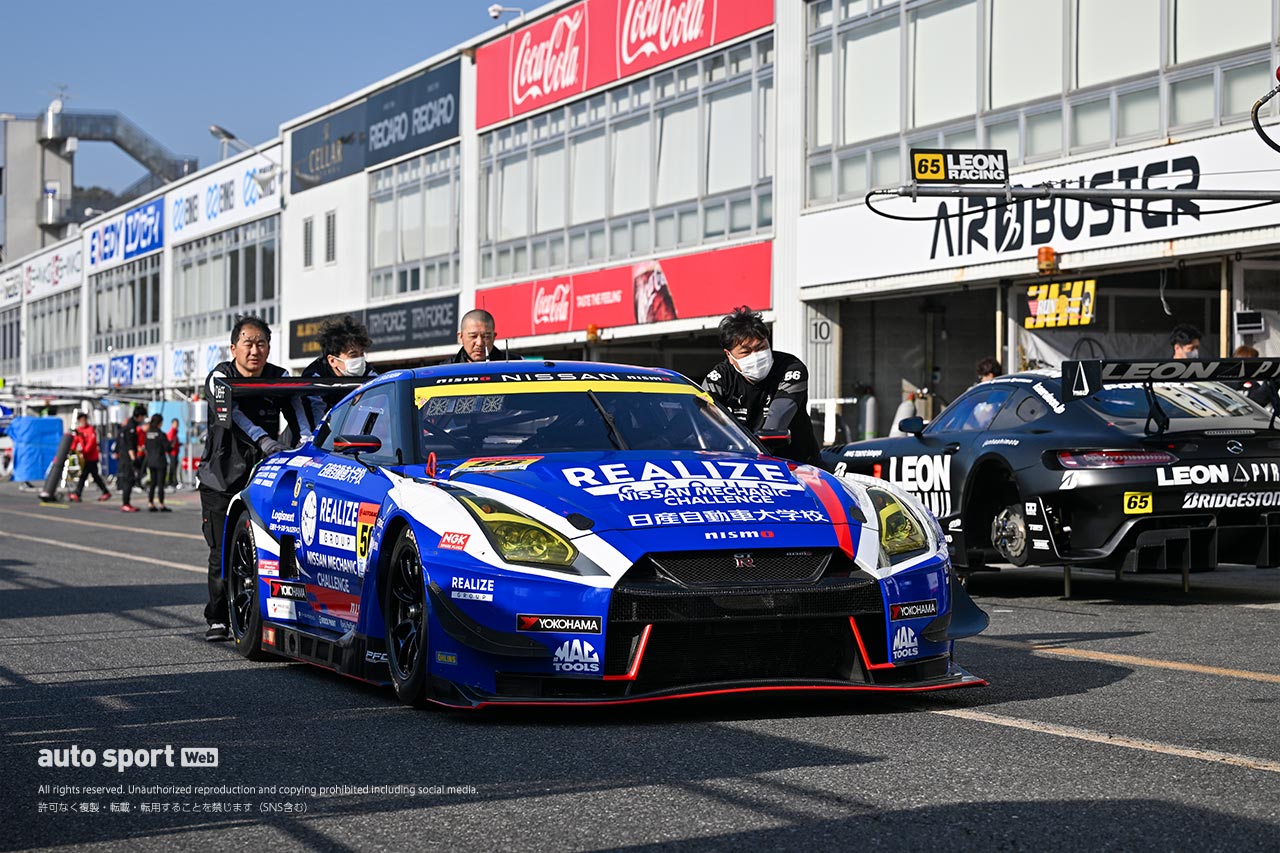 2024スーパーGT岡山公式テスト　3月15日　搬入日の様子