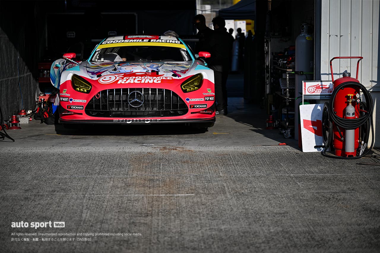 2024スーパーGT岡山公式テスト　3月15日　搬入日の様子