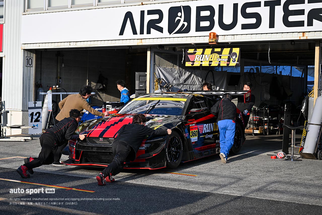 2024スーパーGT岡山公式テスト　3月15日　搬入日の様子